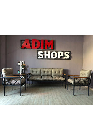 adımshops Balkon-bahçe-kafe,çay Seti,koltuk Takımı,oturma Grubu,ofis Koltuğu MİAMİ YENİ